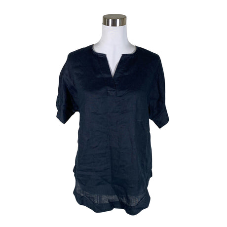 Unisex Marks&Spencer - Short-sleeved blouse, size 38 - Black ()