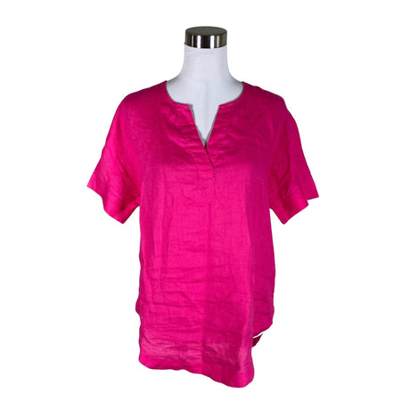 Unisex Marks&Spencer - Short-sleeved blouse, size 38 - Pink ()