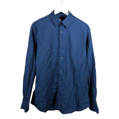 Unisex London Fog - Collared shirt, size M - Blue ()