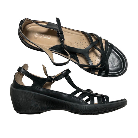 Unisex Ecco - Wedge sandals, size 41 - Black ()