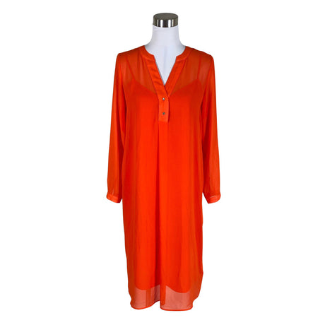 Unisex Esprit - Schiffon dress, size 36 - Orange ()