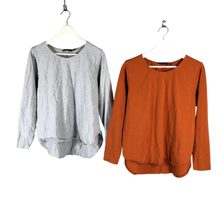 Unisex NOSH - Tricot shirt, size 46 - Gray ()