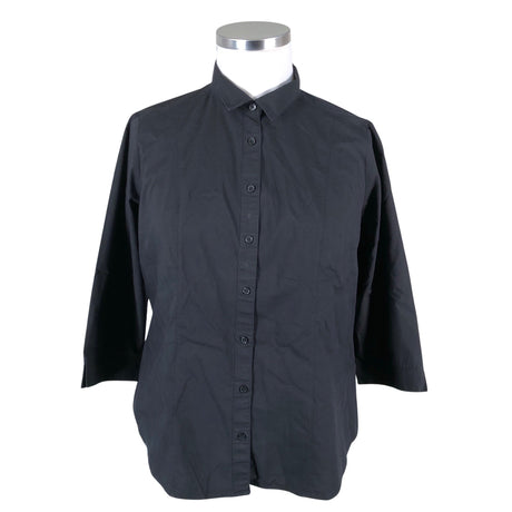 Unisex Marks&Spencer - Collared shirt, size 46 - Black ()
