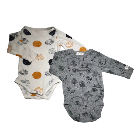 Unisex Newbie - Body, size 50 - 56 - Gray ()