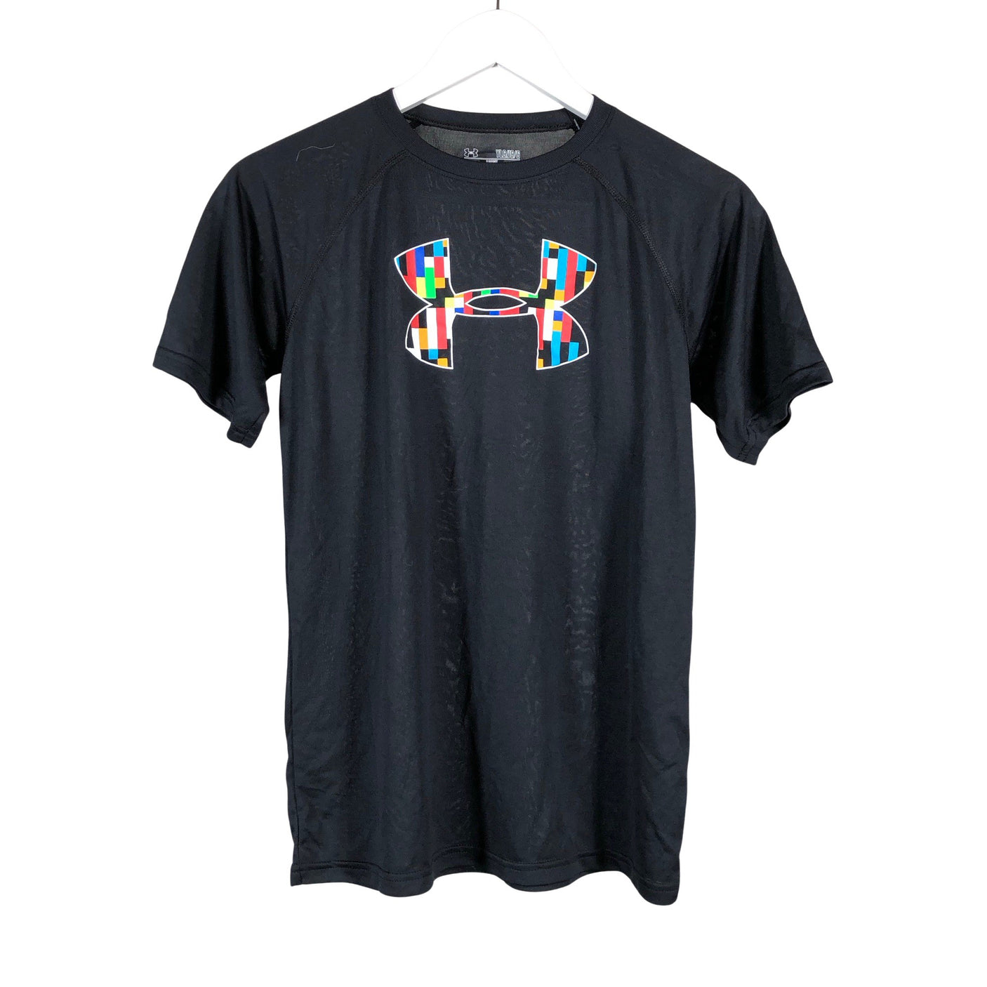Unisex Under Armour - Sports shirt, short sleeve, size 164 - 170 - Black (1)