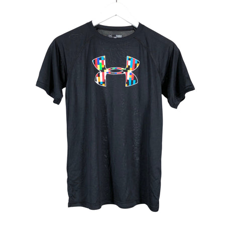Unisex Under Armour - Sports shirt, short sleeve, size 164 - 170 - Black ()