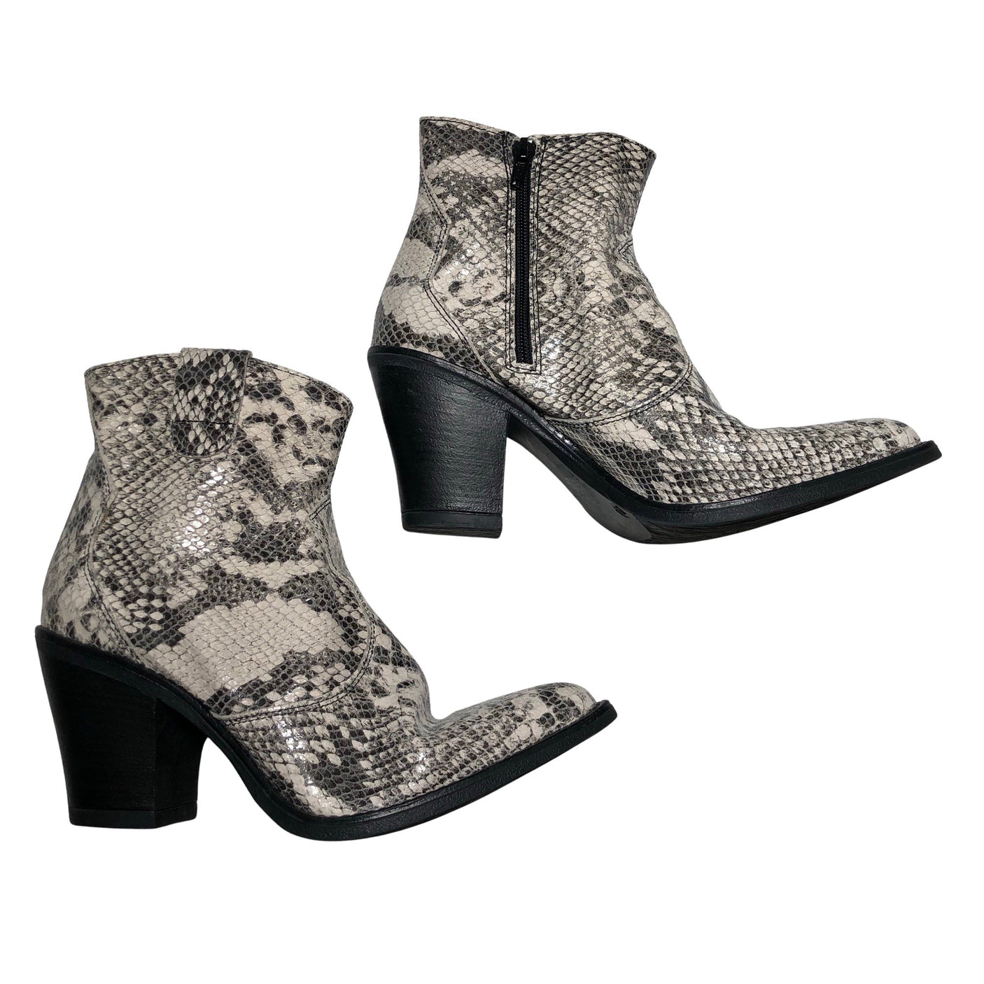 Unisex Aimy - Cowboy boots, size 40 - Gray (1)