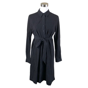 Unisex Selected - Schiffon dress, size 36 - Black (1)