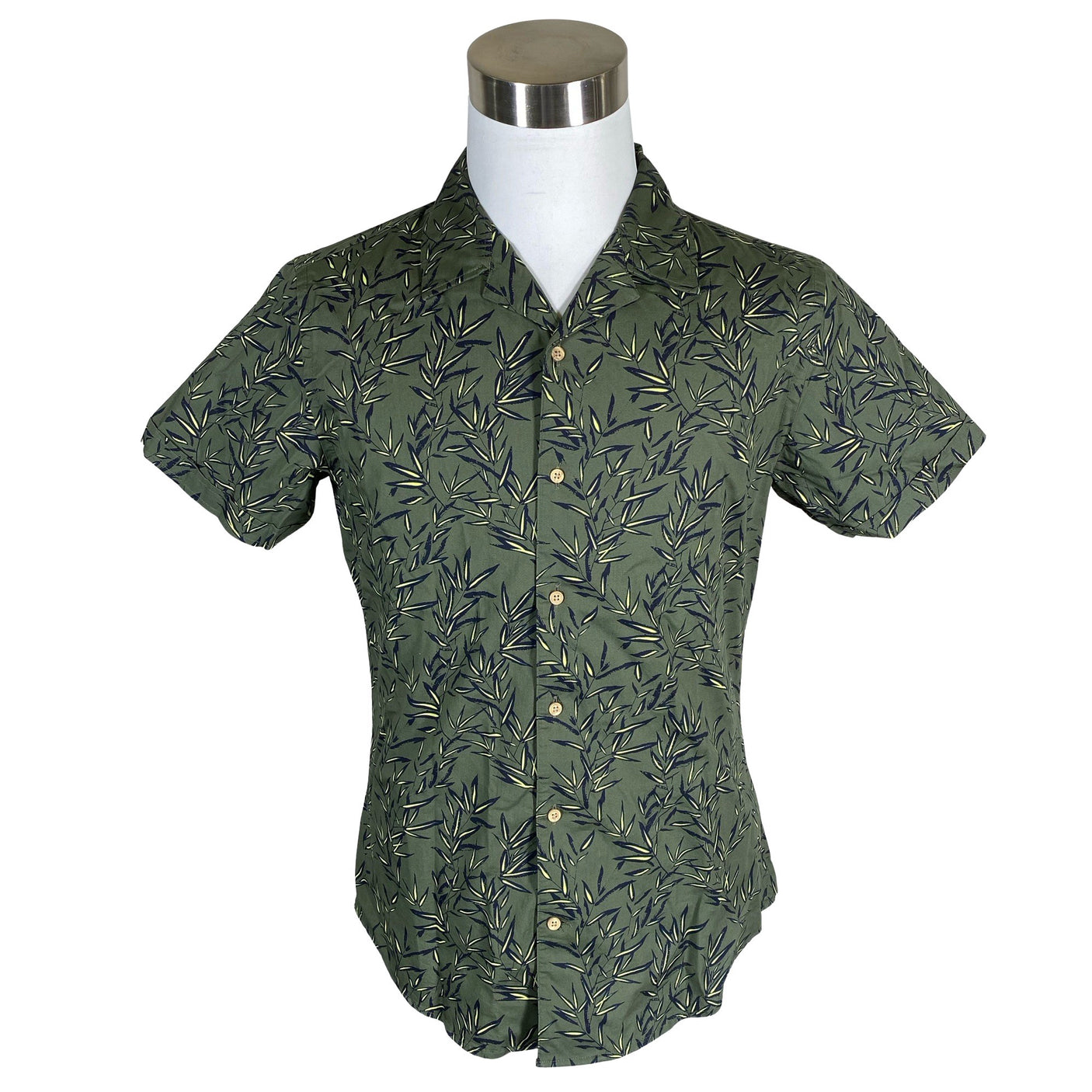 Unisex Construe - Collared shirt, size M - Green (1)