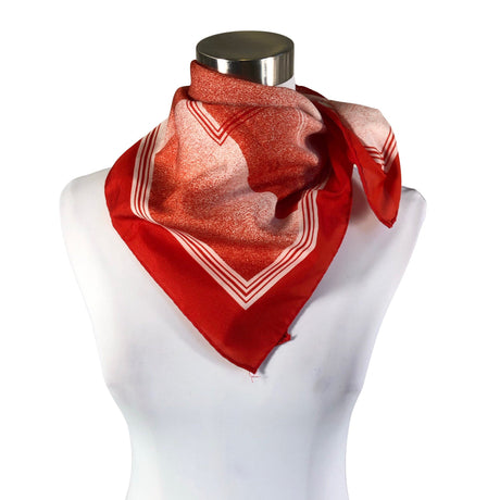 Unisex Leonardi - Scarf, size Midi - Red ()
