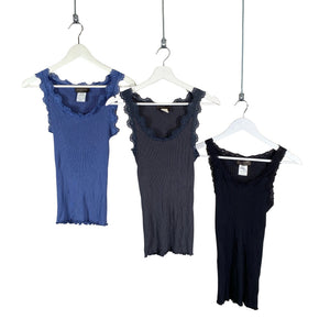 Unisex Rosemunde - Tricot tank top, size 42 - Blue (1)