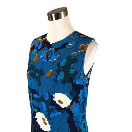 Unisex Marimekko - Schiffon dress, size 38 - Blue (2)