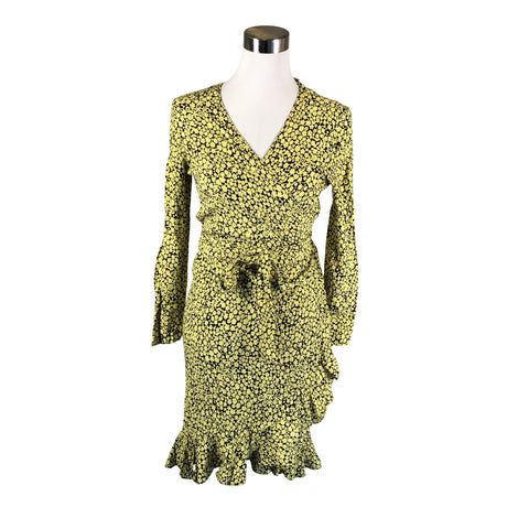 Unisex Samsoe&Samsoe - Schiffon dress, size 34 - Yellow ()