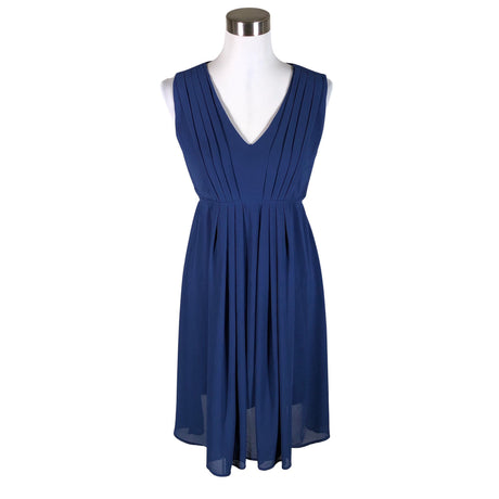 Unisex Mama Licious - Schiffon dress, size 36 - Blue ()