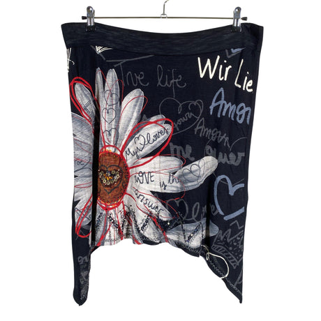 Unisex Desigual - Tricot skirt, size 44 - Black ()