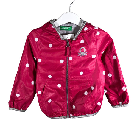Unisex Benetton - Spring/Fall jacket, size 86 - 92 - Pink ()