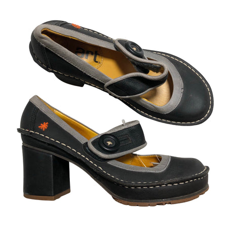 Unisex Art - High heels, size 39 - Black ()