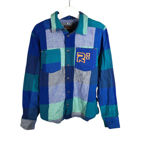 Unisex Name It - Collared shirt, size 122 - 128 - Blue ()