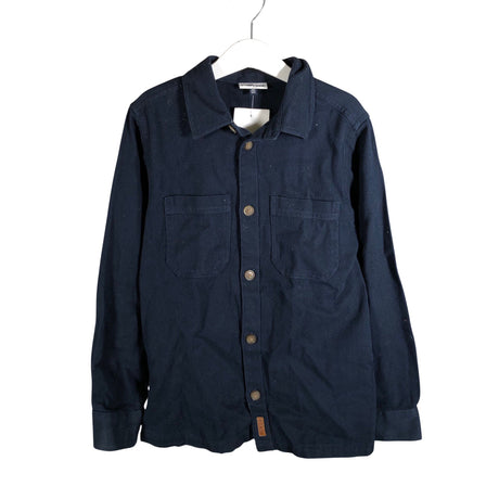 Unisex POMPdeLUX - Collared shirt, size 134 - 140 - Blue ()