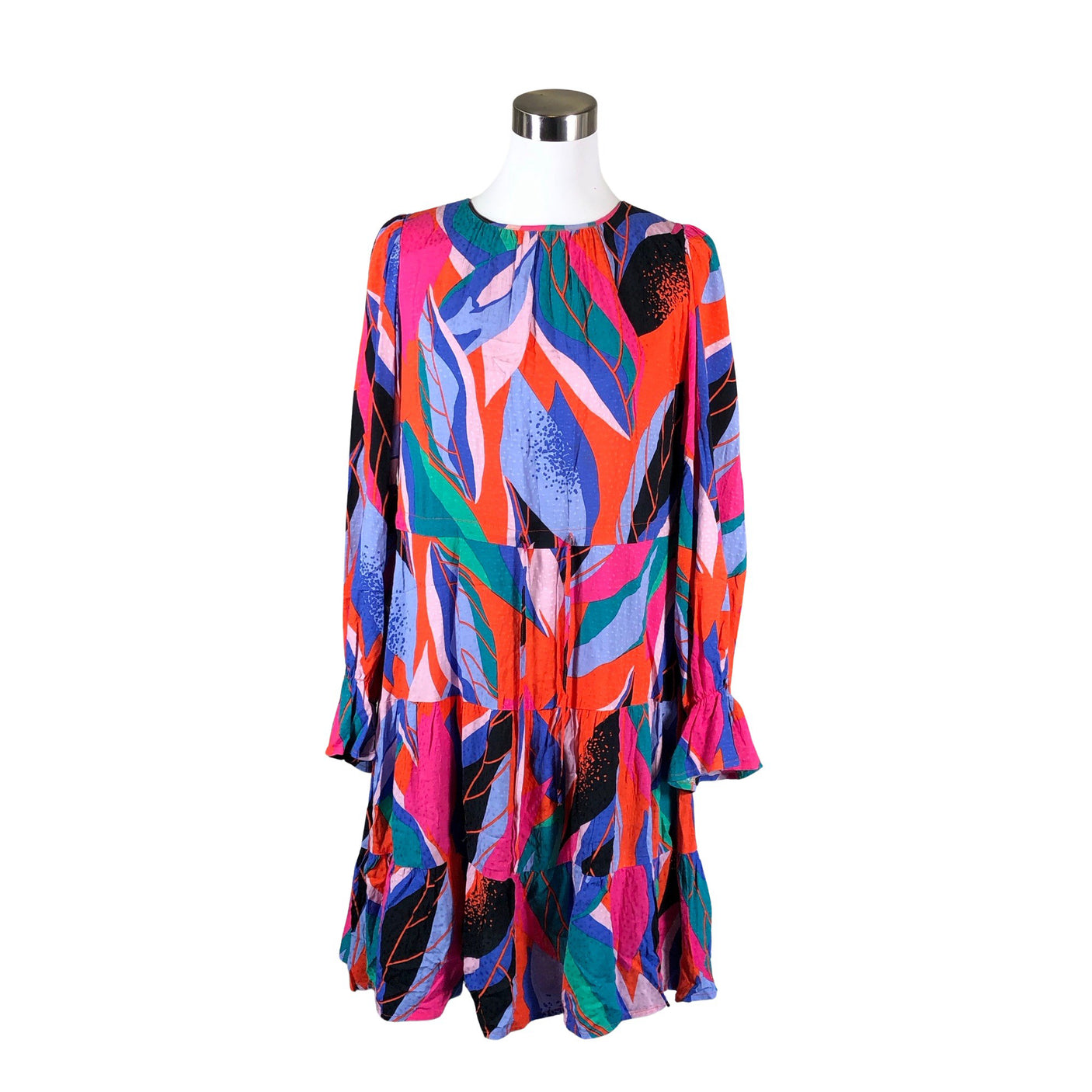 Unisex Y.A.S - Schiffon dress, size 38 - Pink (1)