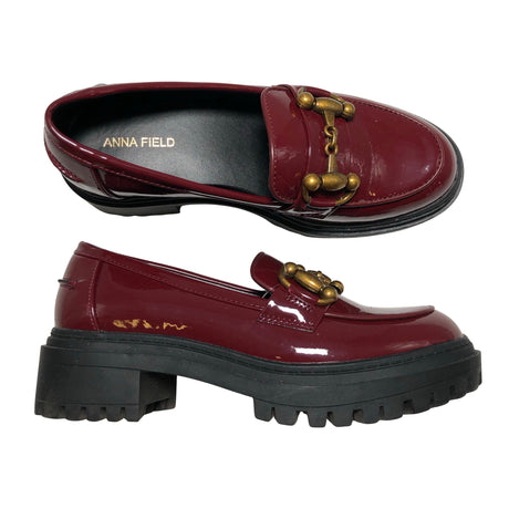 Unisex Anna Field - Loafers, size 37 - Wine red ()