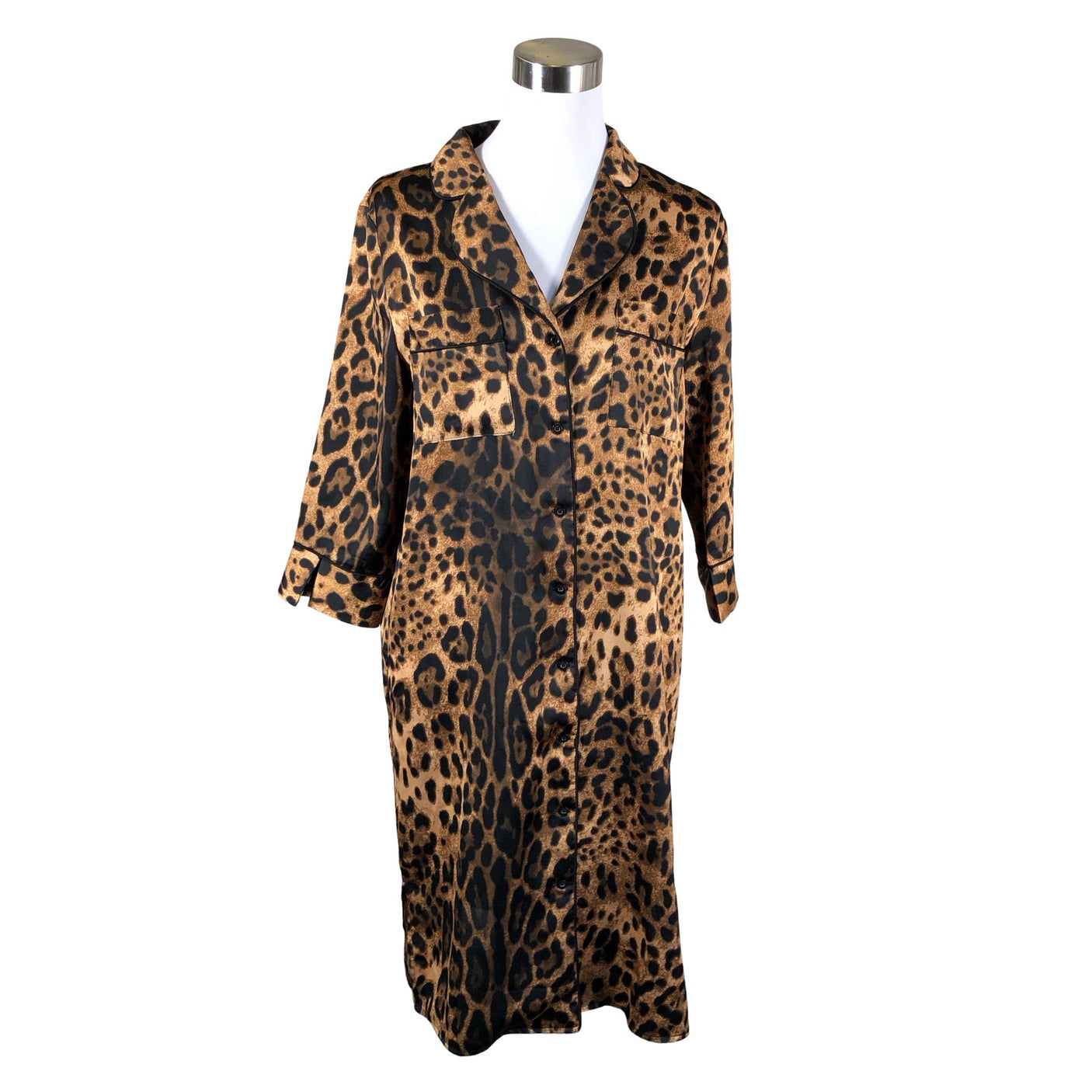 Unisex b.Young - Schiffon dress, size 38 - Brown (1)