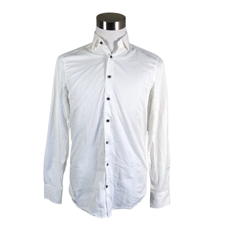Unisex Stenströms - Collared shirt, size M - White ()