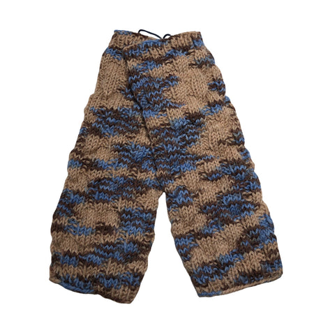 Unisex Handmade - Leg warmers, size 40 - Brown ()