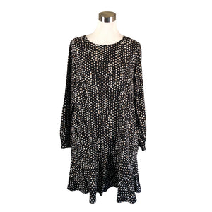 Unisex Nanso - Schiffon dress, size 38 - Black (1)