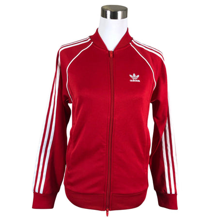 Unisex Adidas - Track jacket, size 34 - Red ()