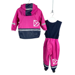 Unisex Didriksons - Rainwear, size 86 - 92 - Violet (2)