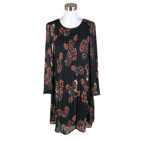 Unisex Taifun - Schiffon dress, size 34 - Black ()