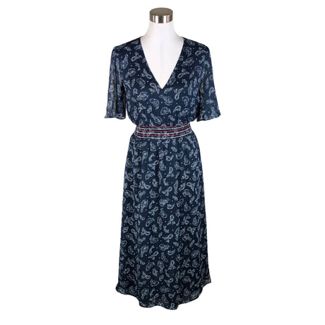 Unisex Tommy Jeans (Tommy Hilfiger) - Schiffon dress, size 40 - Blue ()