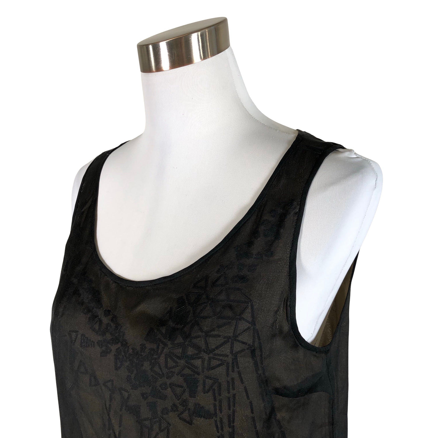 Unisex Tiger of Sweden - Schiffon dress, size 38 - Black (3)