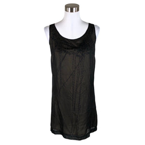 Unisex Tiger of Sweden - Schiffon dress, size 38 - Black (1)