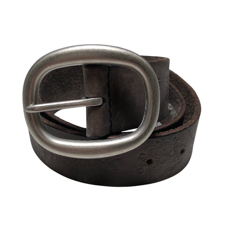 Unisex Esprit - Leather belt, size No size - Brown ()