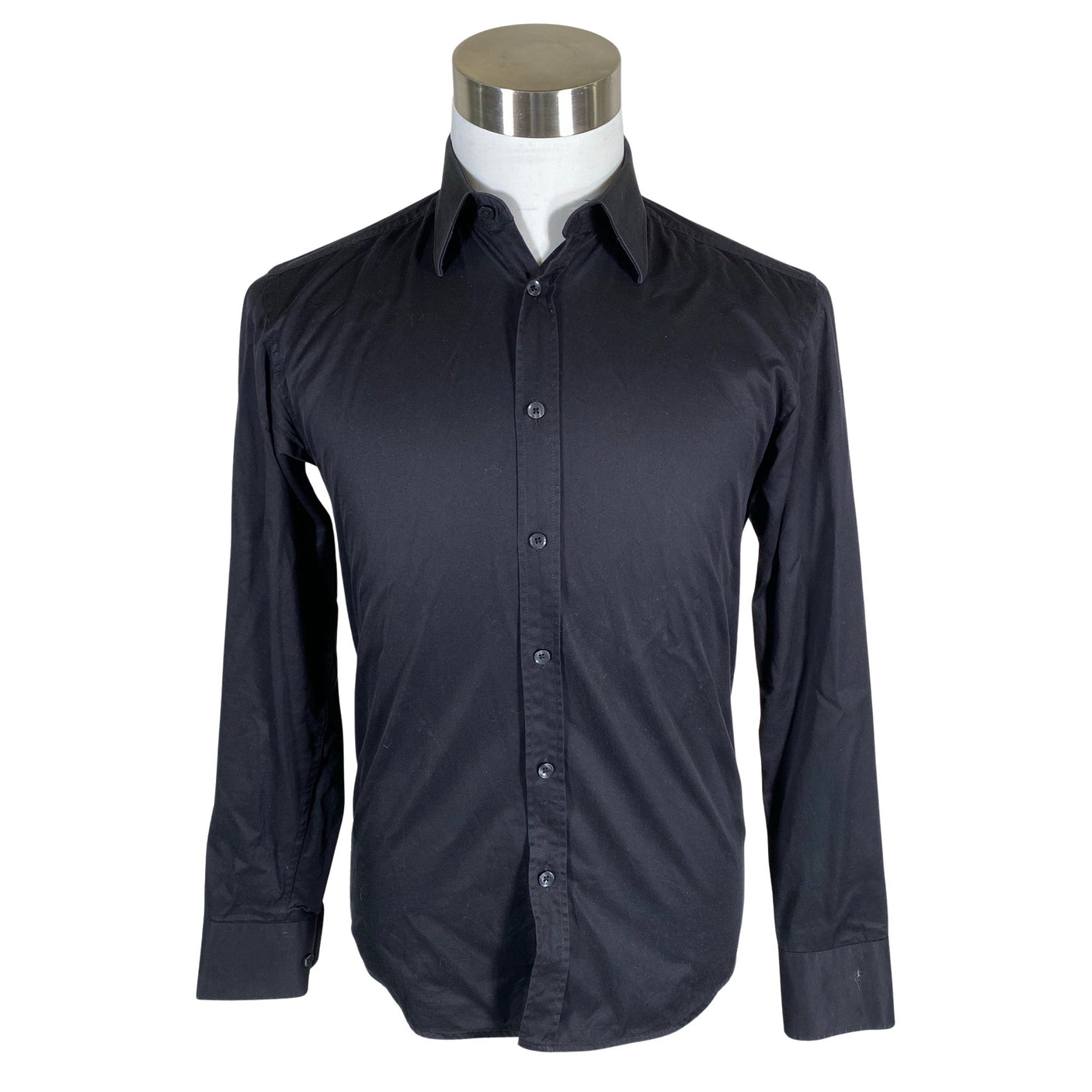 Unisex Selected - Collared shirt, size S - Black (1)