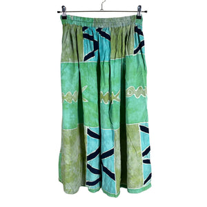 Unisex Zinetta - Summer skirt, size 36 - Green (1)