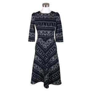 Unisex Esprit - Tricot dress, size 34 - Black (1)