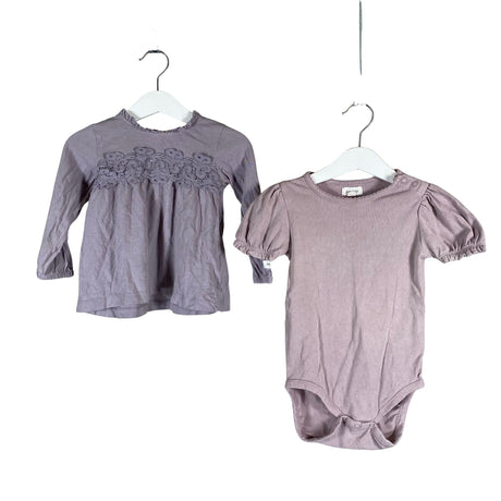 Unisex Newbie - Tricot shirt, size 80 - 86 - Violet ()