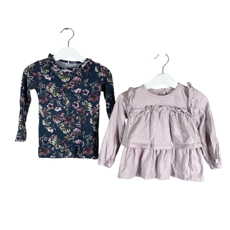 Unisex Newbie - Tricot shirt, size 86 - 92 - Violet ()