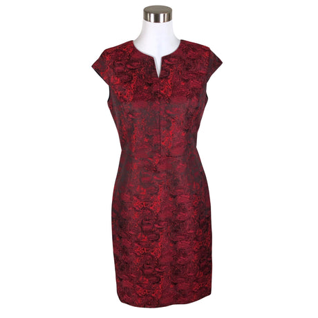 Unisex Ril's - Sheath dress, size 36 - Wine red ()