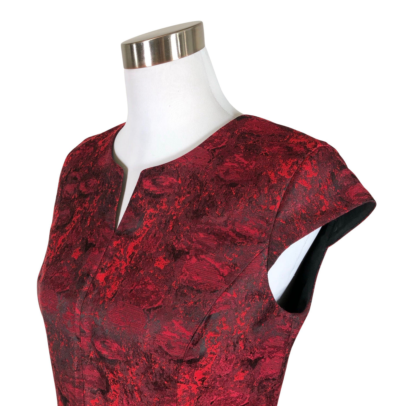 Unisex Ril's - Sheath dress, size 36 - Wine red (3)