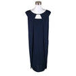 Unisex Marella - Schiffon dress, size 38 - Blue ()