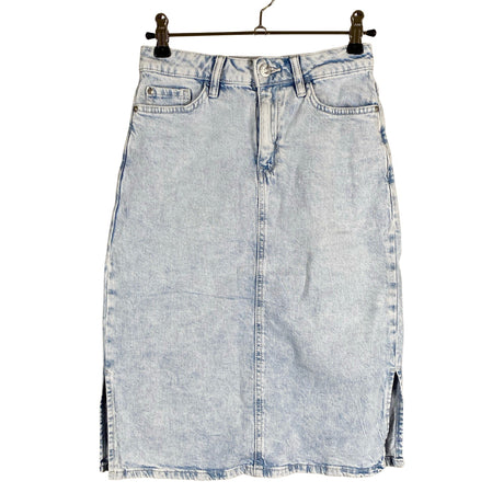 Unisex Lindex - Denim skirt, size 146 - 152 - Light blue ()