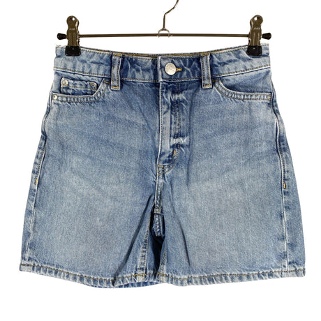 Unisex Lindex - Denim shorts, size 128 - 134 - Light blue ()