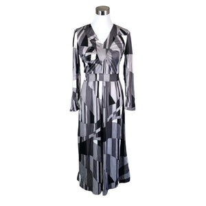 Unisex Handmade - Tricot dress, size 38 - Gray (1)