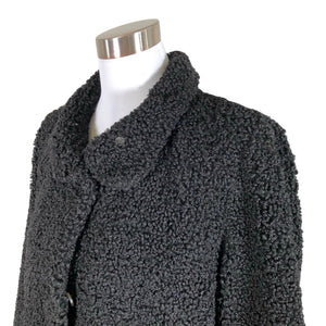 Unisex Saki - Faux fur coat, size 40 - Black (3)