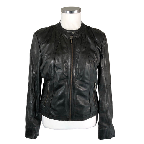 Unisex Saki - Leather jacket, size 42 - Black ()