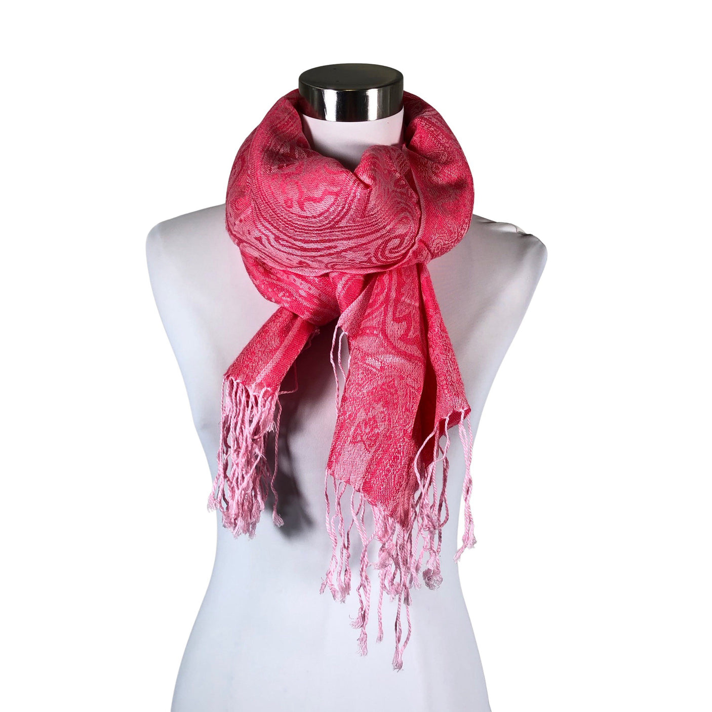 Unisex Pashmina - Scarf, size Maxi - Pink (1)